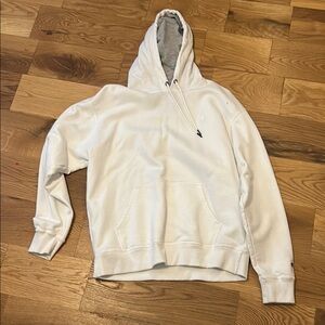 Champion White Knit Crewneck Sweater